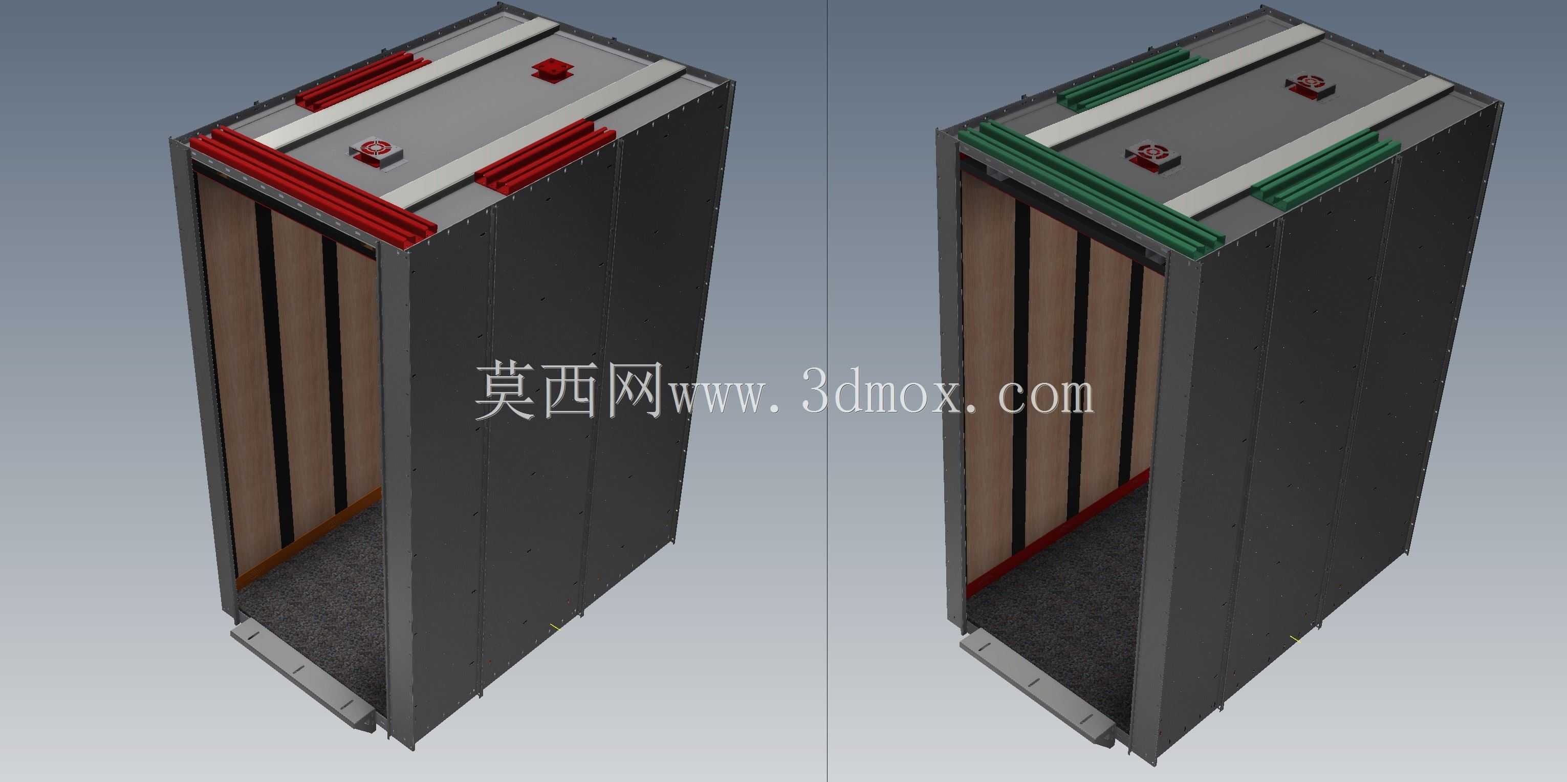 kabin Dikey 0 304 Kalite黑色Inox Kaplama