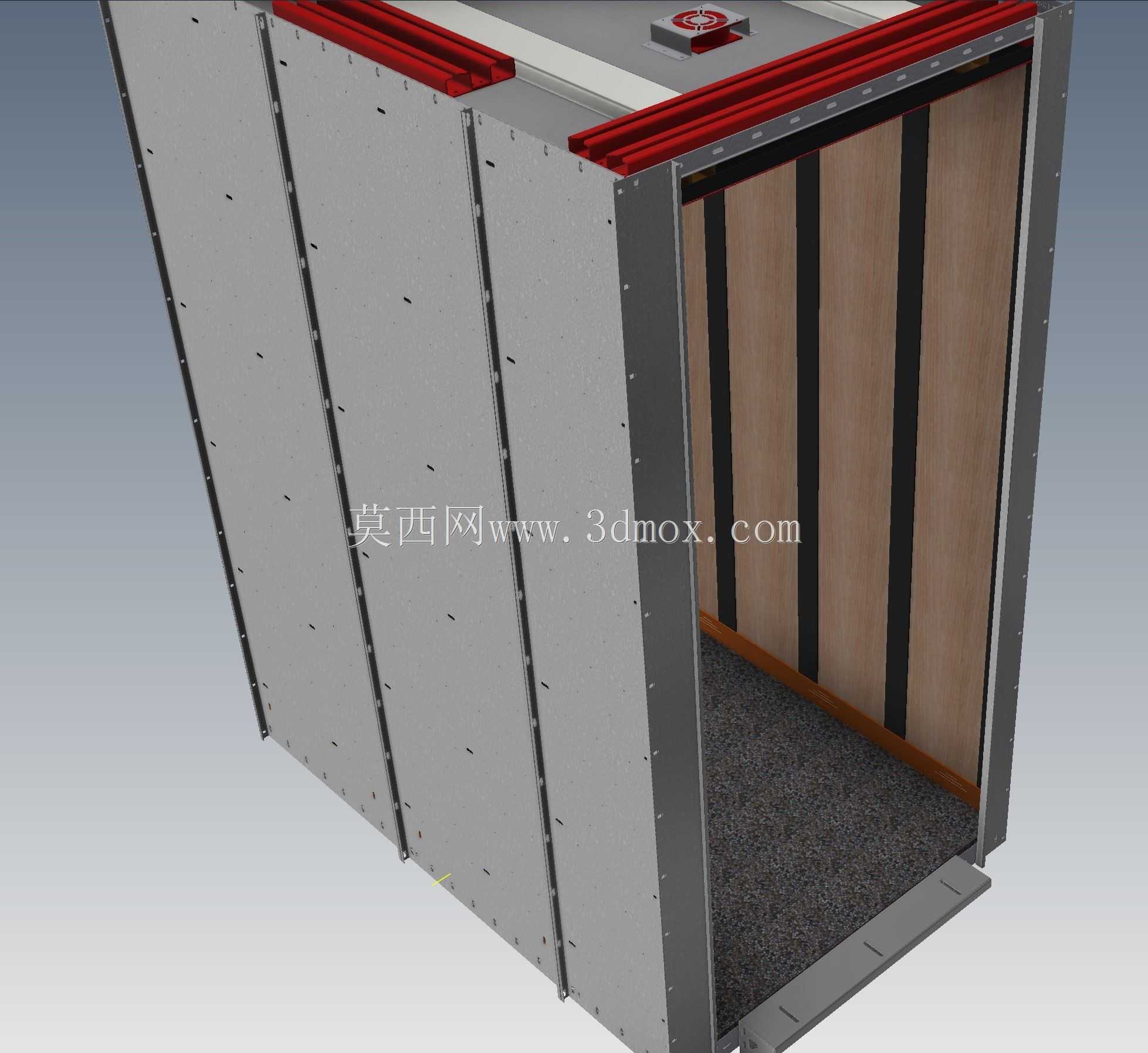 kabin Dikey 0 304 Kalite黑色Inox Kaplama