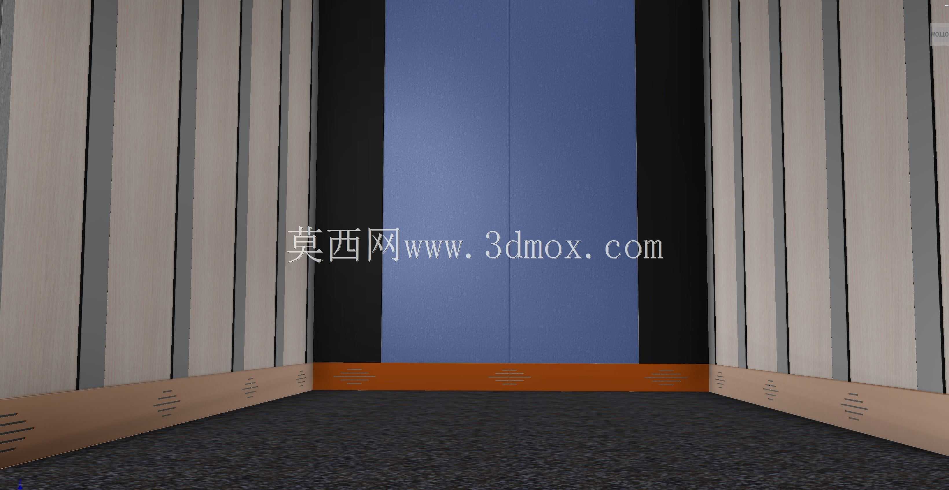 kabin Dikey 0 304 Kalite黑色Inox Kaplama