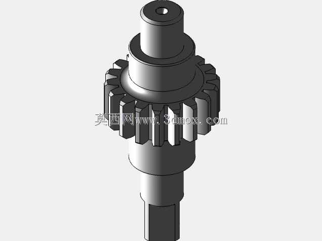 Autocad 3D 中的齿轮轴教程