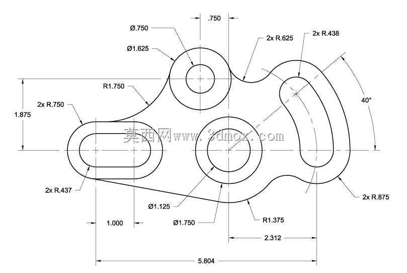 ��ѧ�ߵ�AutoCAD��ϰ
