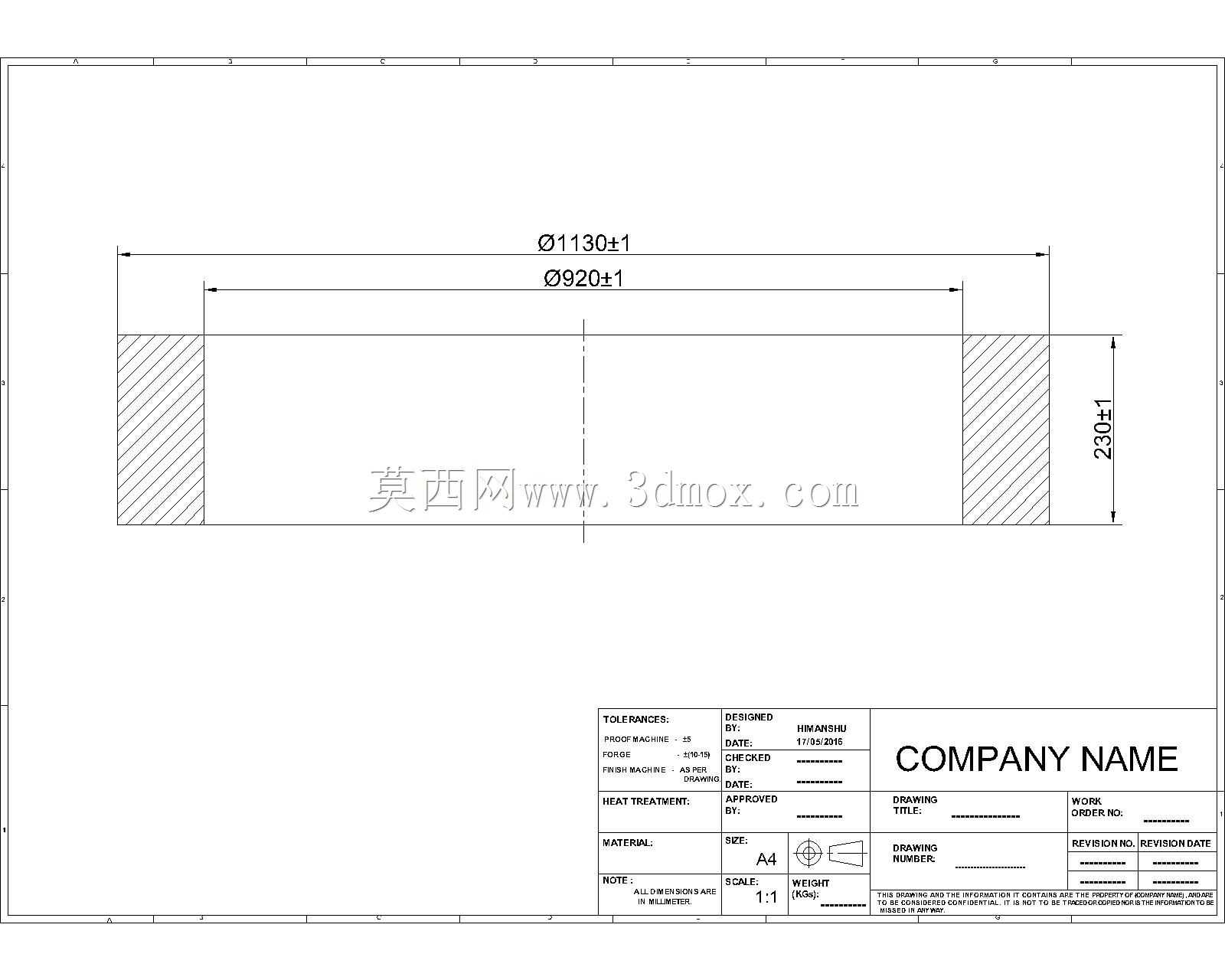 AutoCad Drg. 1