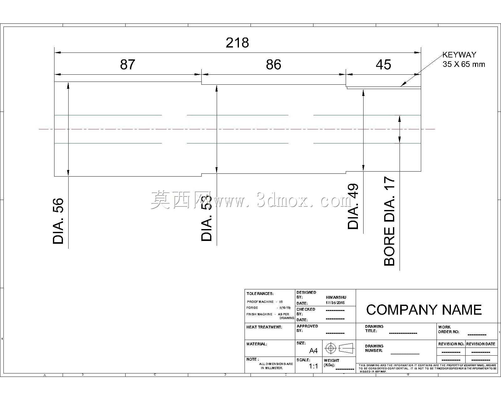 AutoCad Drg. 3