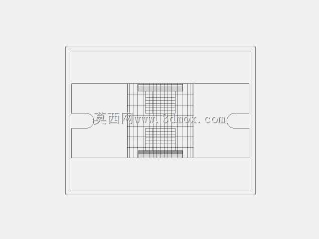 工业铣床加工机械的 3D 模型。