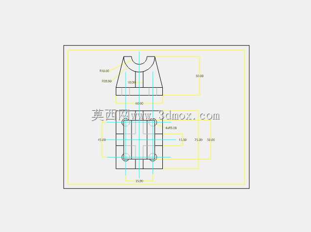 AutoCAD 练习 13