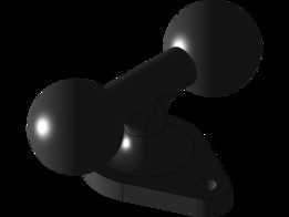 Ram Mount ��ʯ���� 1 Ӣ��˫��