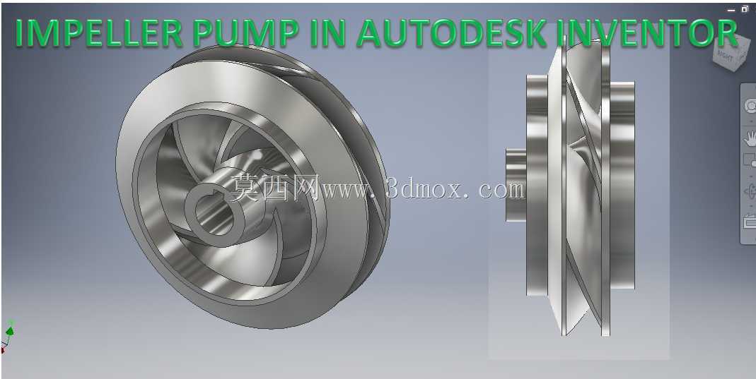 Autodesk Inventor�е�Ҷ�ֱ�|| ������3D��ͼ��ϰ�̳�||  3D CAD 