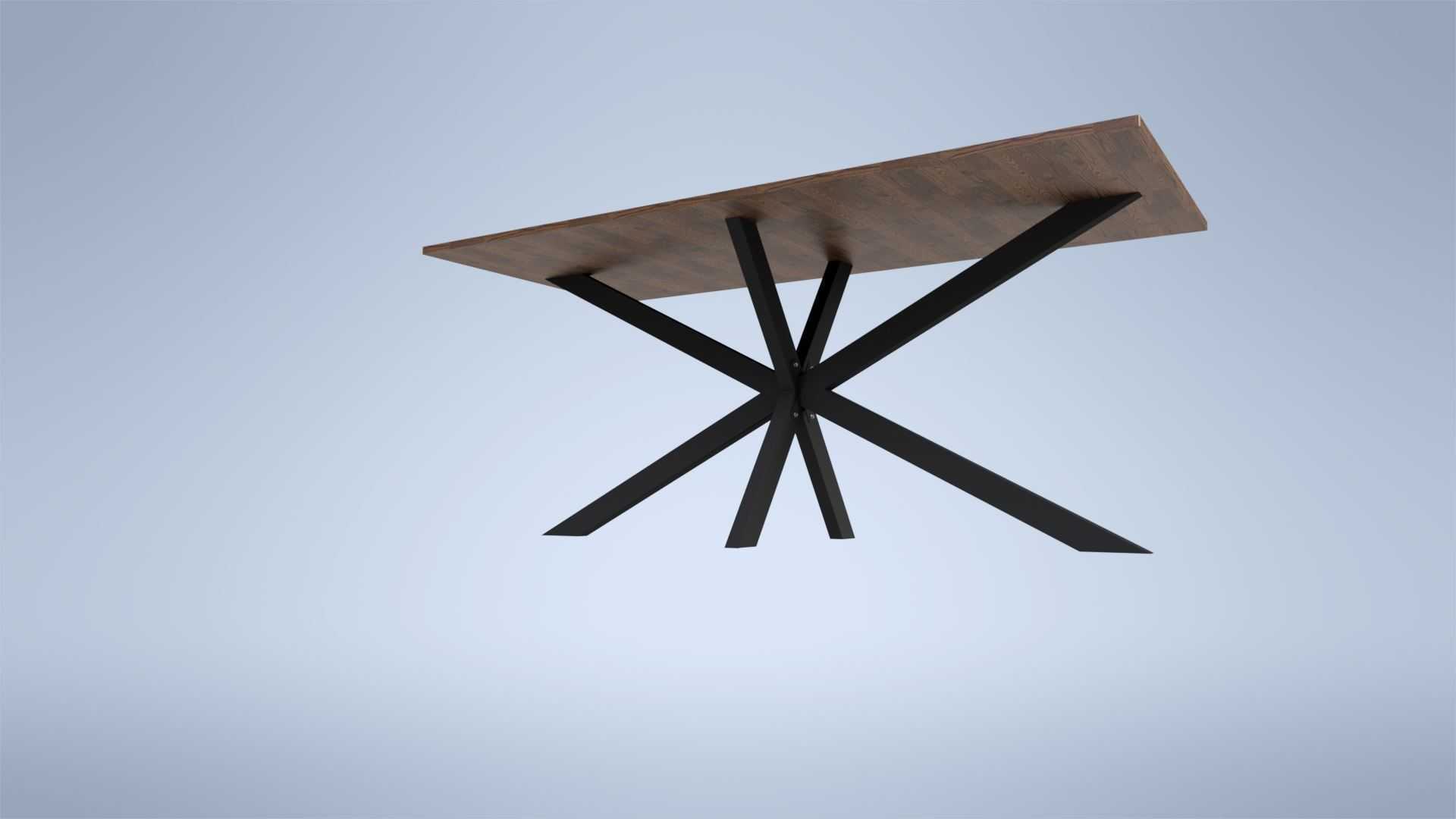  Wood \ U0026Steel Table 