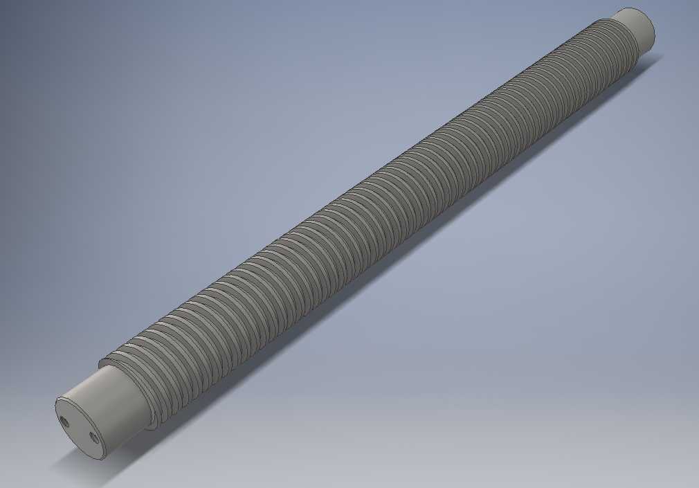 Tornillo rosca trapecial