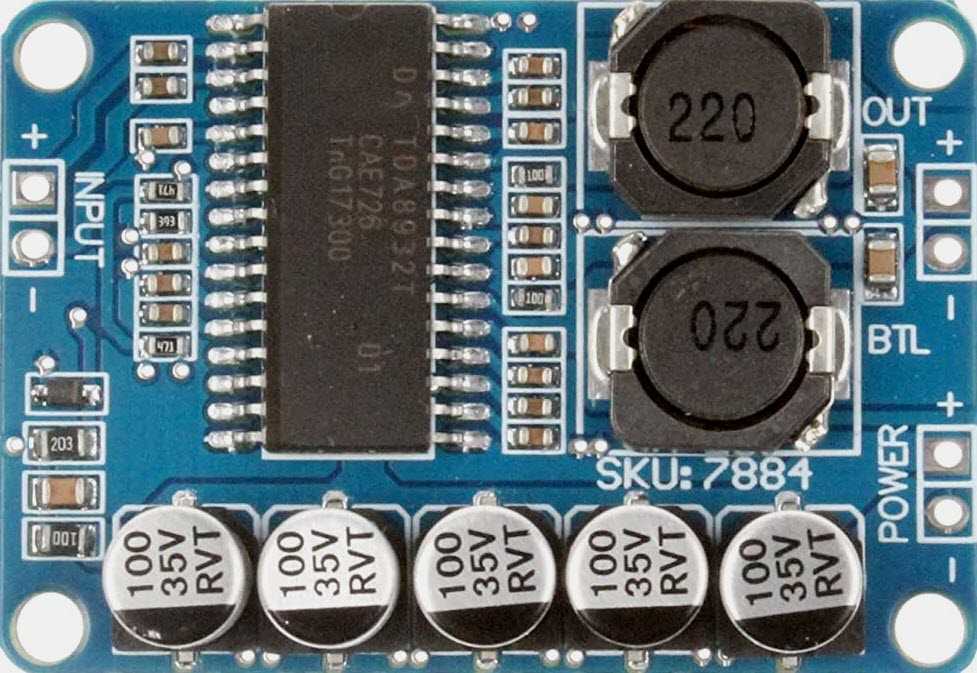 TDA8932T 35W 单声道 D 类功率放大器
