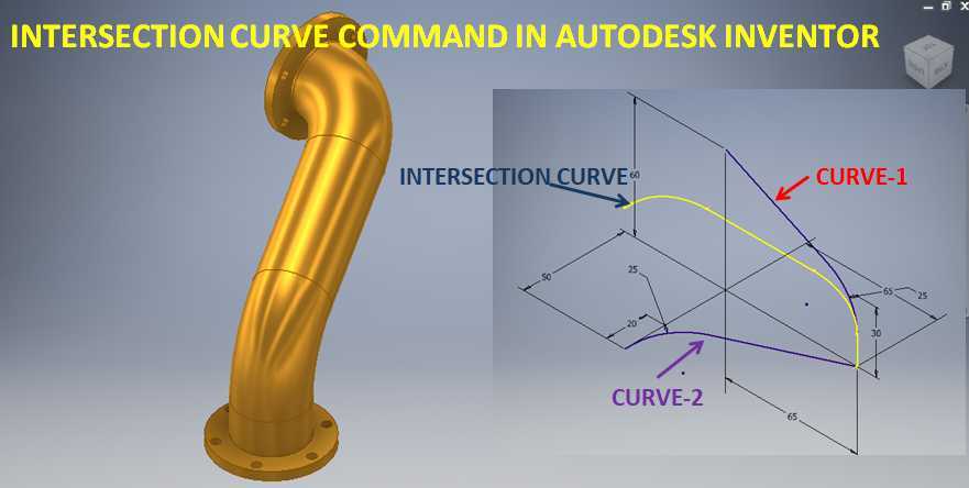 autodesk发明家中带有法兰的项目曲线管道|| 发明家教程|| 发明家绘制3D CAD