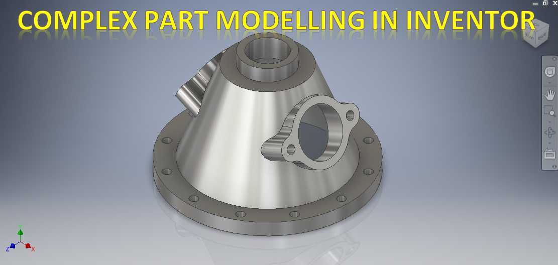 Autodesk Inventor中的复杂部分绘制|| Autodesk Inventor 3D图纸教程|| 发明人CAD