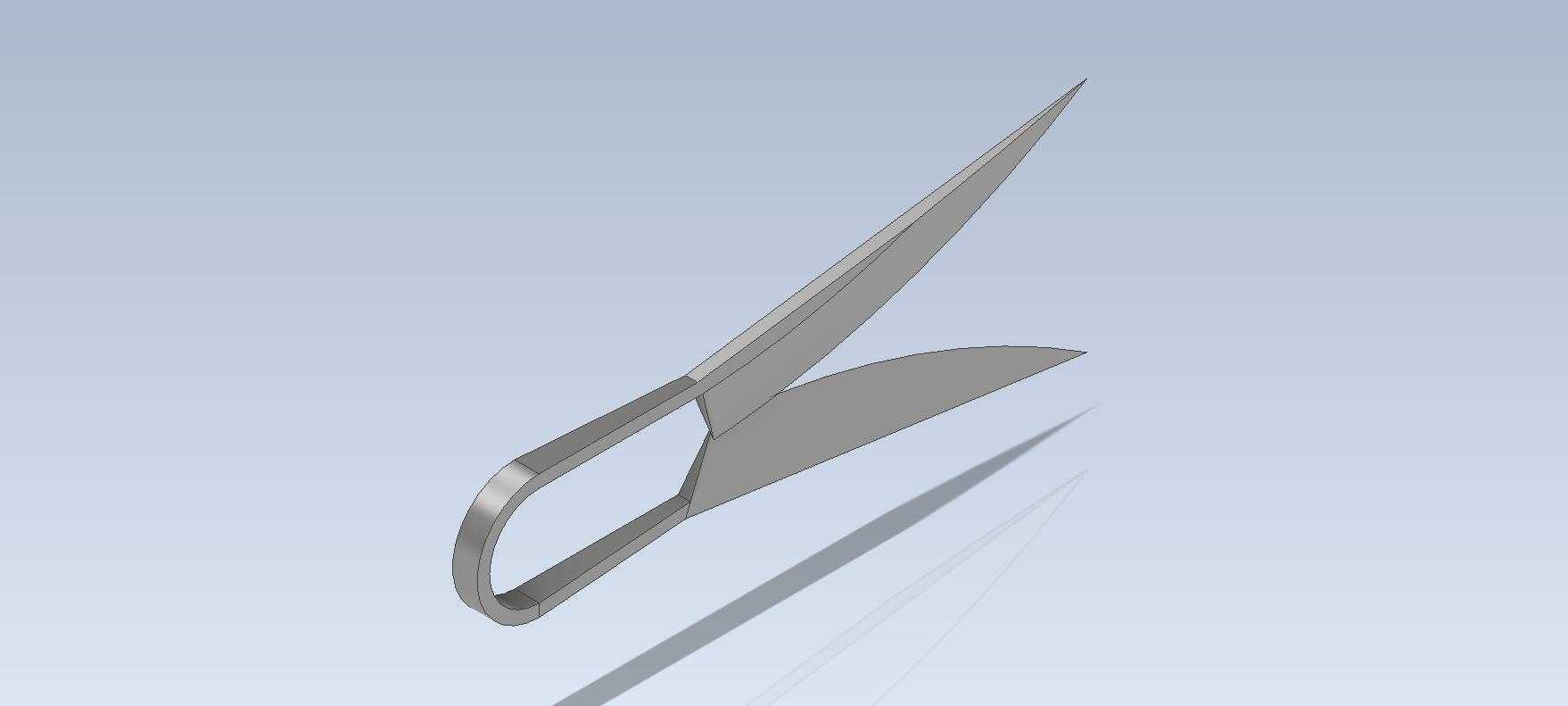 067 Studycadcam 3D CAD ��ϰ 68/ �ձ����߼���/Tijeras Japonesas para Cortar Hilo/ Autodesk Inventor Pro