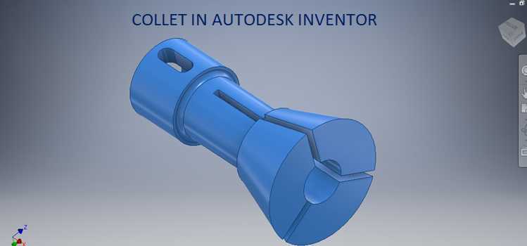 Autodesk Inventor中的collet || 发明人教程|| 发明人CAD教程|| 3D建模|| CAD