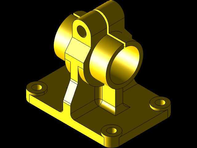 Inventor 3D 绘图练习模型 || Inventor 教程 || Autodesk Inventor 教程 || Autodesk