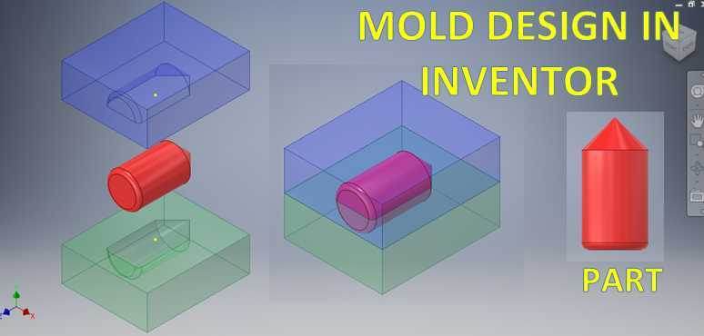 发明家中的模具设计|| 发明家教程|| Core \ U0026发明家中的腔|| 发明人组装3D