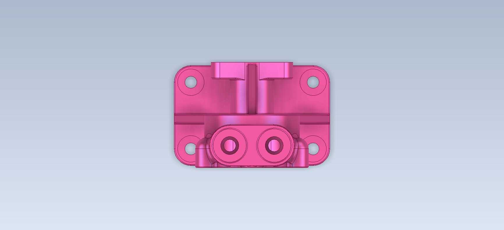 3D CAD基本锻炼/偏心活塞泵/齿轮泵车身/孟加拉邦/bomba de Engranes/autodesk Inventor Pro