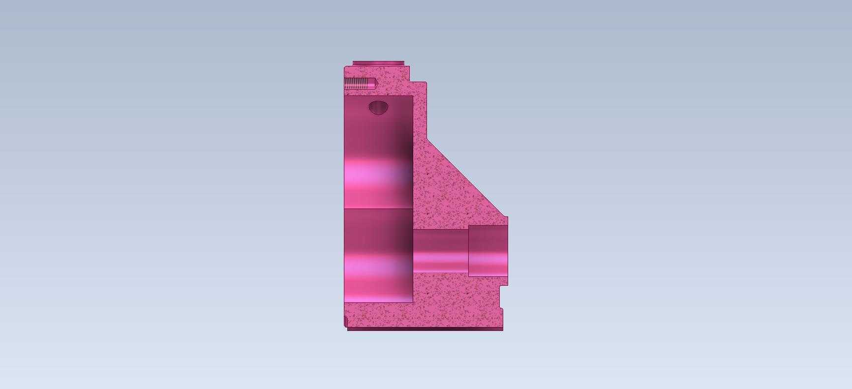 3D CAD基本锻炼/偏心活塞泵/齿轮泵车身/孟加拉邦/bomba de Engranes/autodesk Inventor Pro