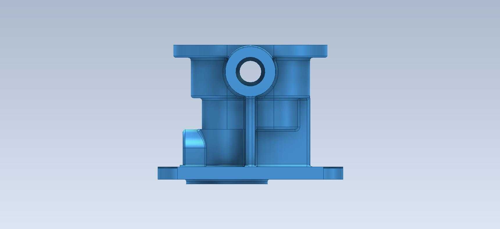 3D CAD基本锻炼/泵身体部位/Cuerpo de Bomba/Autodesk Inventor Pro