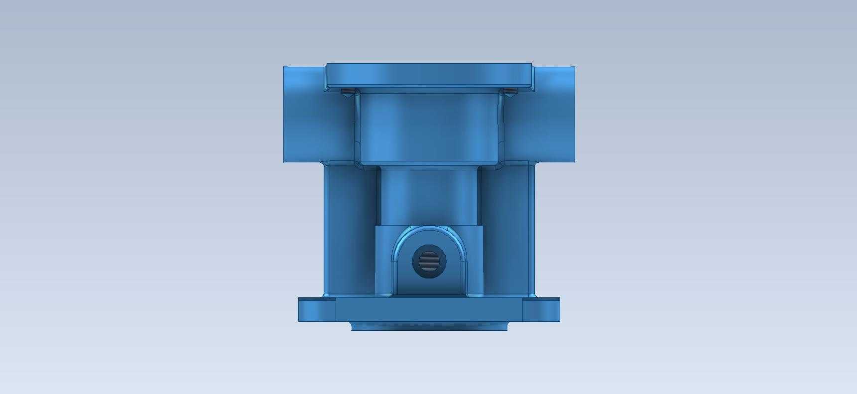 3D CAD基本锻炼/泵身体部位/Cuerpo de Bomba/Autodesk Inventor Pro