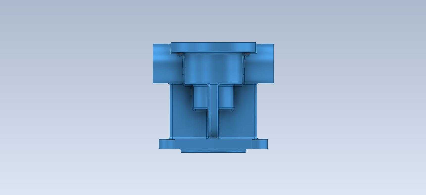 3D CAD基本锻炼/泵身体部位/Cuerpo de Bomba/Autodesk Inventor Pro
