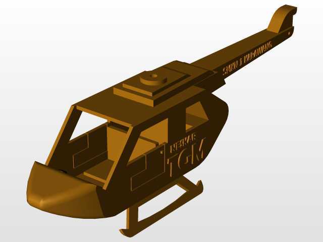  Helikopter Wood 