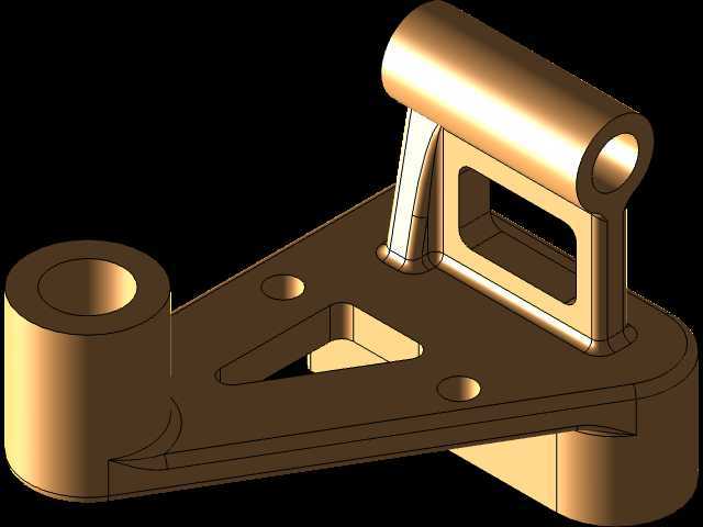 3D CAD基本练习/支架/soporte/autodesk发明家pro