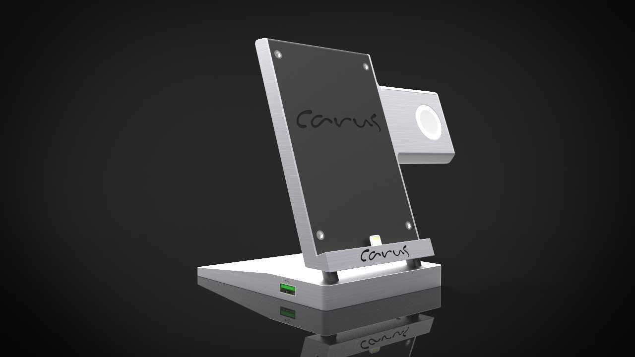 Carus iPhone并观看Dock