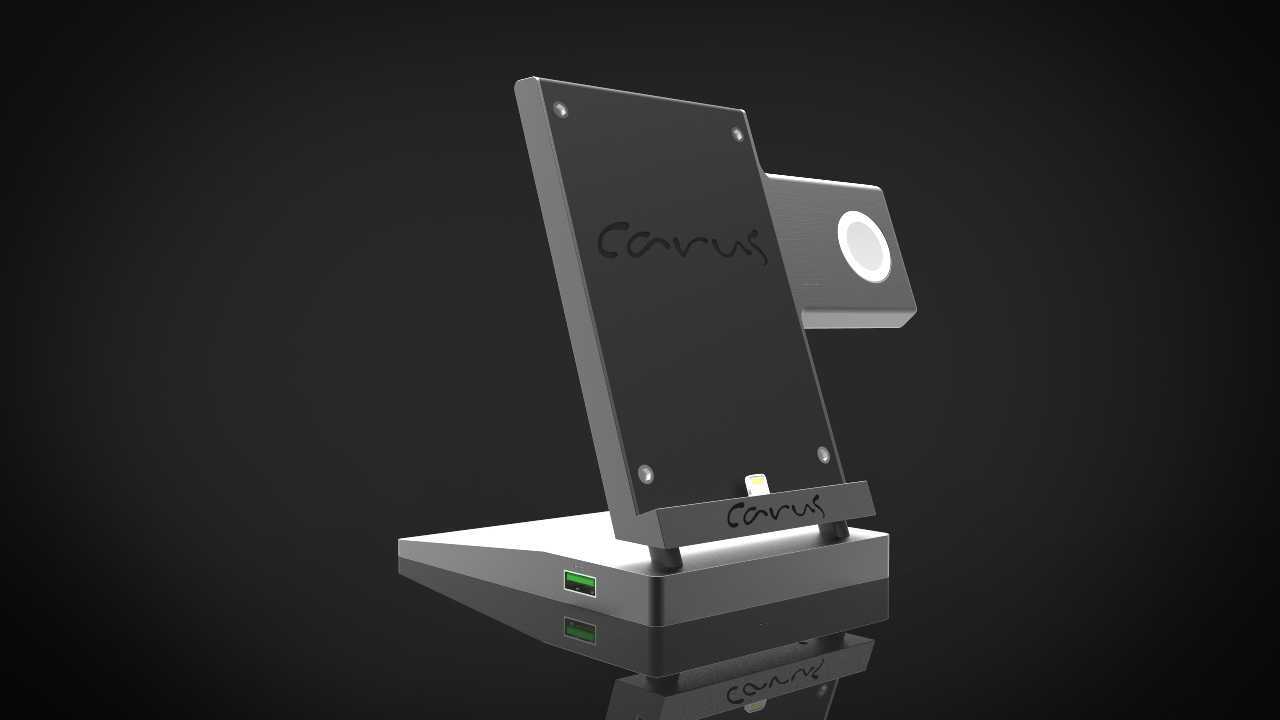 Carus iPhone并观看Dock