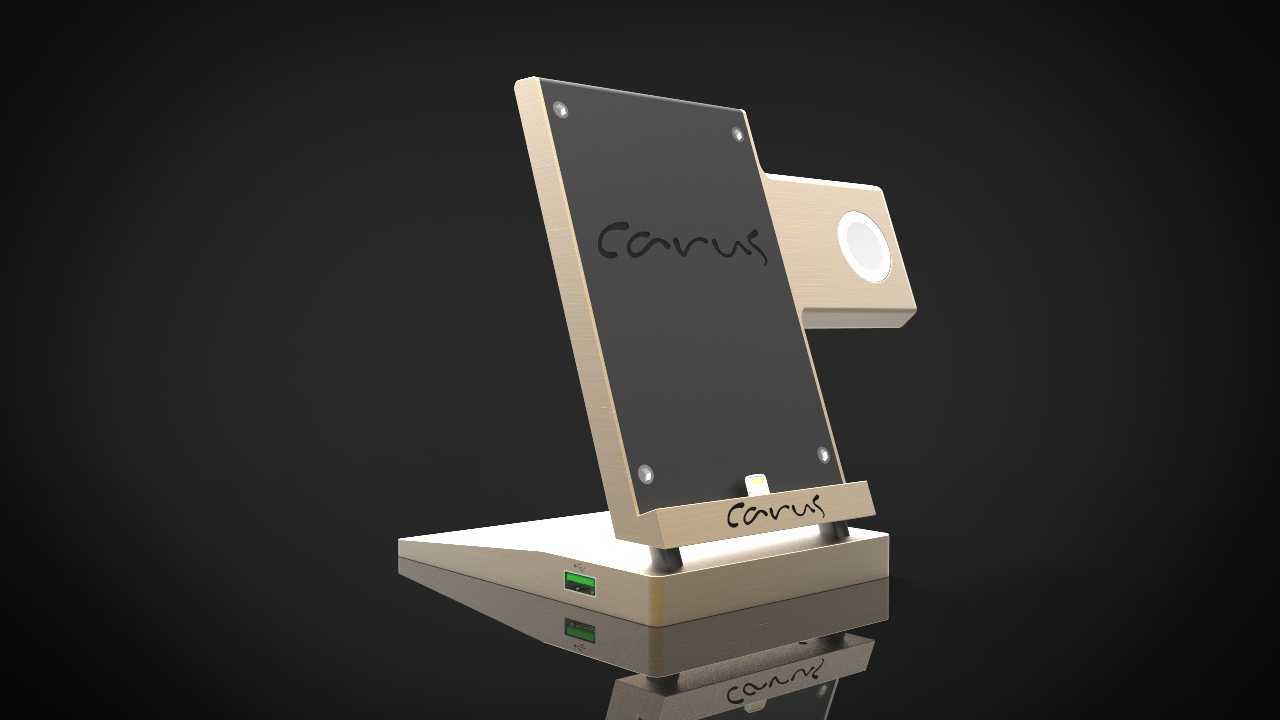 Carus iPhone并观看Dock