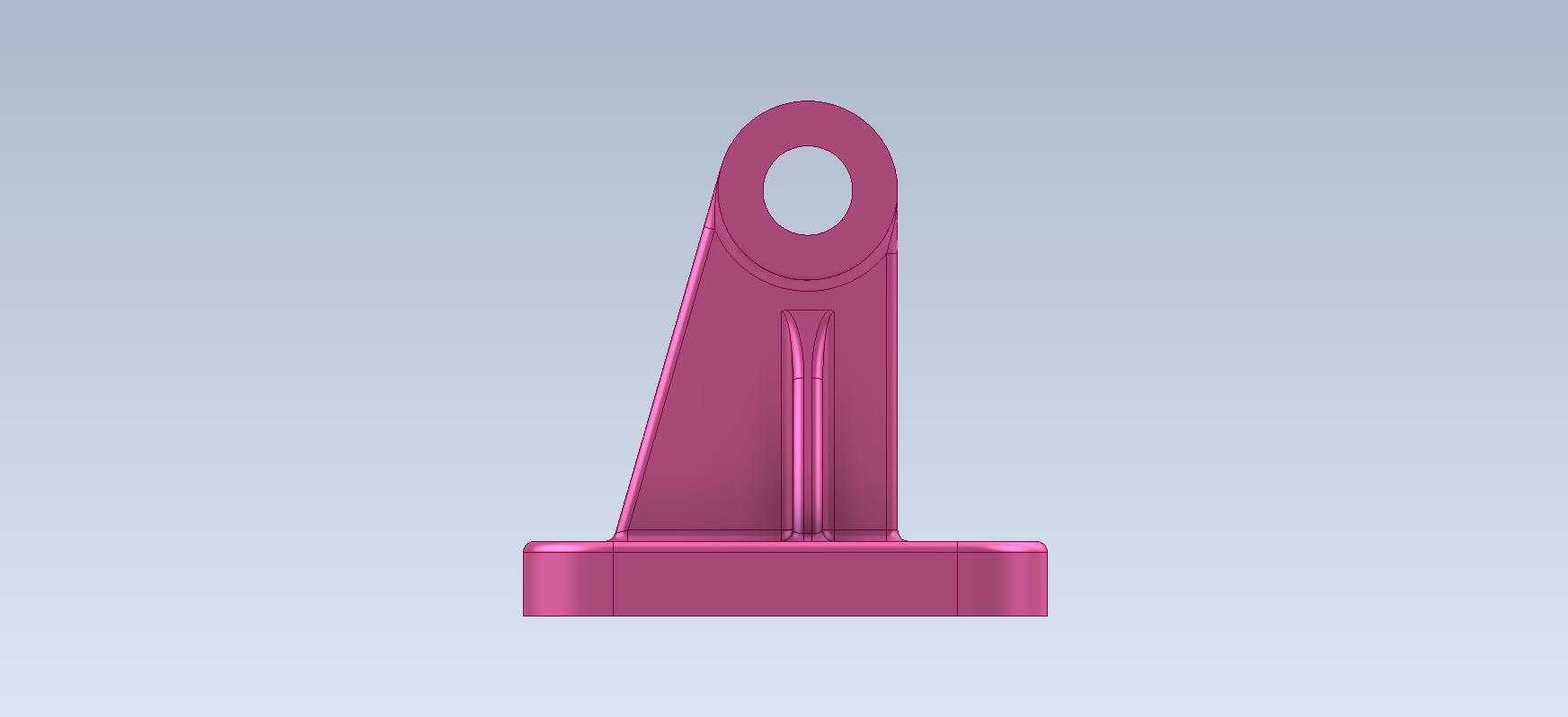 3D CAD 基础练习/支架/支持/Autodesk Inventor Pro