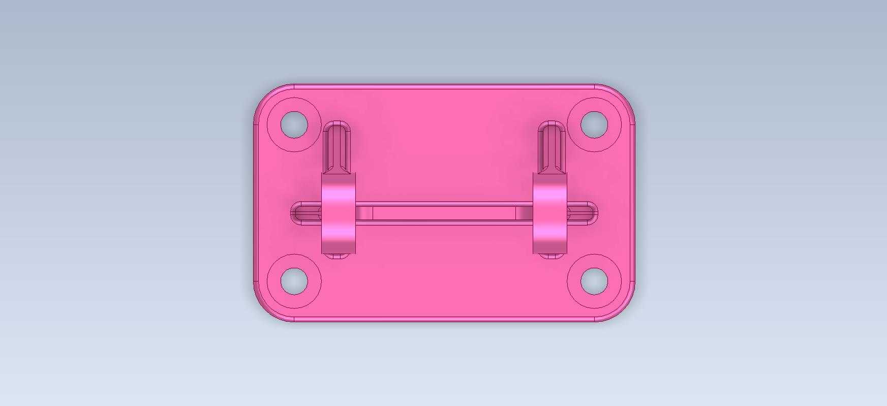 3D CAD 基础练习/支架/支持/Autodesk Inventor Pro