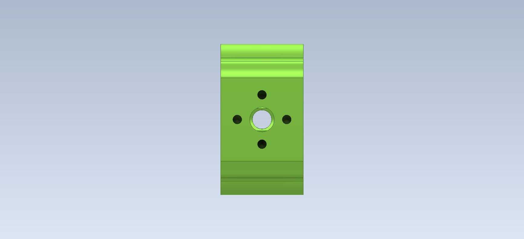 3D CAD基本锻炼/齿轮泵的车身/孟加拉邦雕刻/autodesk Inventor Pro