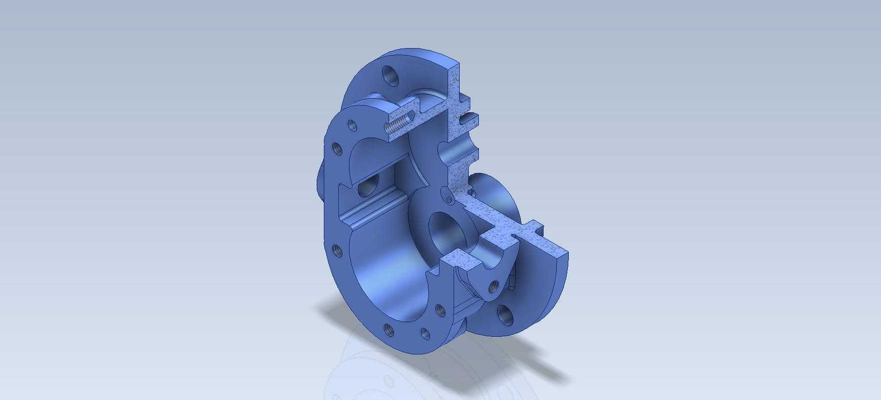 3D CAD 基础练习/泵体/泵体/Autodesk Inventor Pro