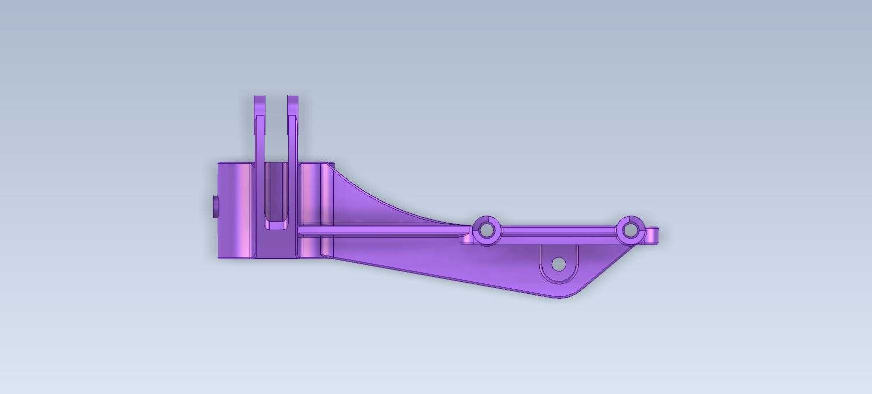 3D CAD 基础练习/ 支架/ 模板/ Autodesk Inventor Pro