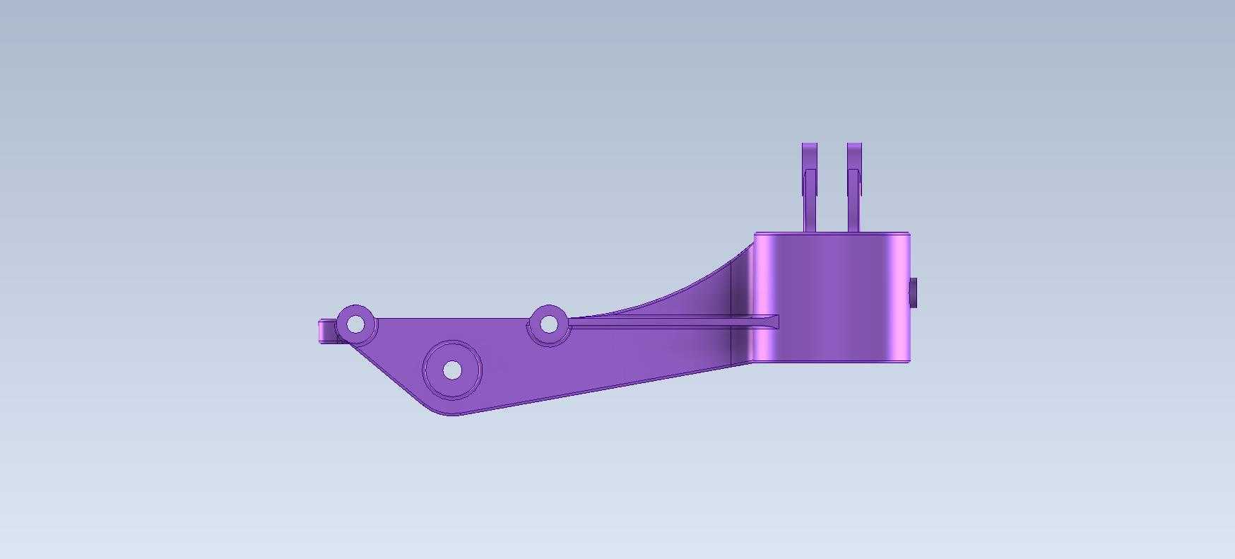 3D CAD 基础练习/ 支架/ 模板/ Autodesk Inventor Pro