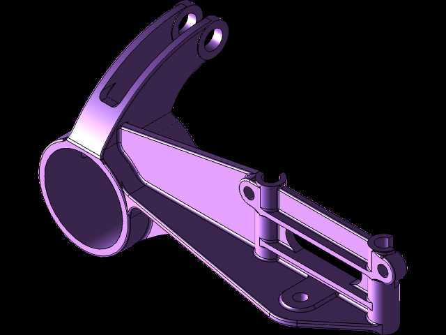 3D CAD 基础练习/ 支架/ 模板/ Autodesk Inventor Pro