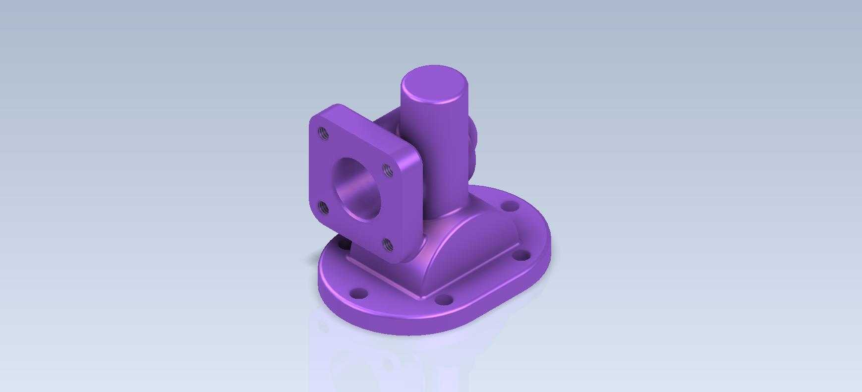 3D CAD基本练习/阀盖/TapaVálvula/Autodesk Inventor Pro
