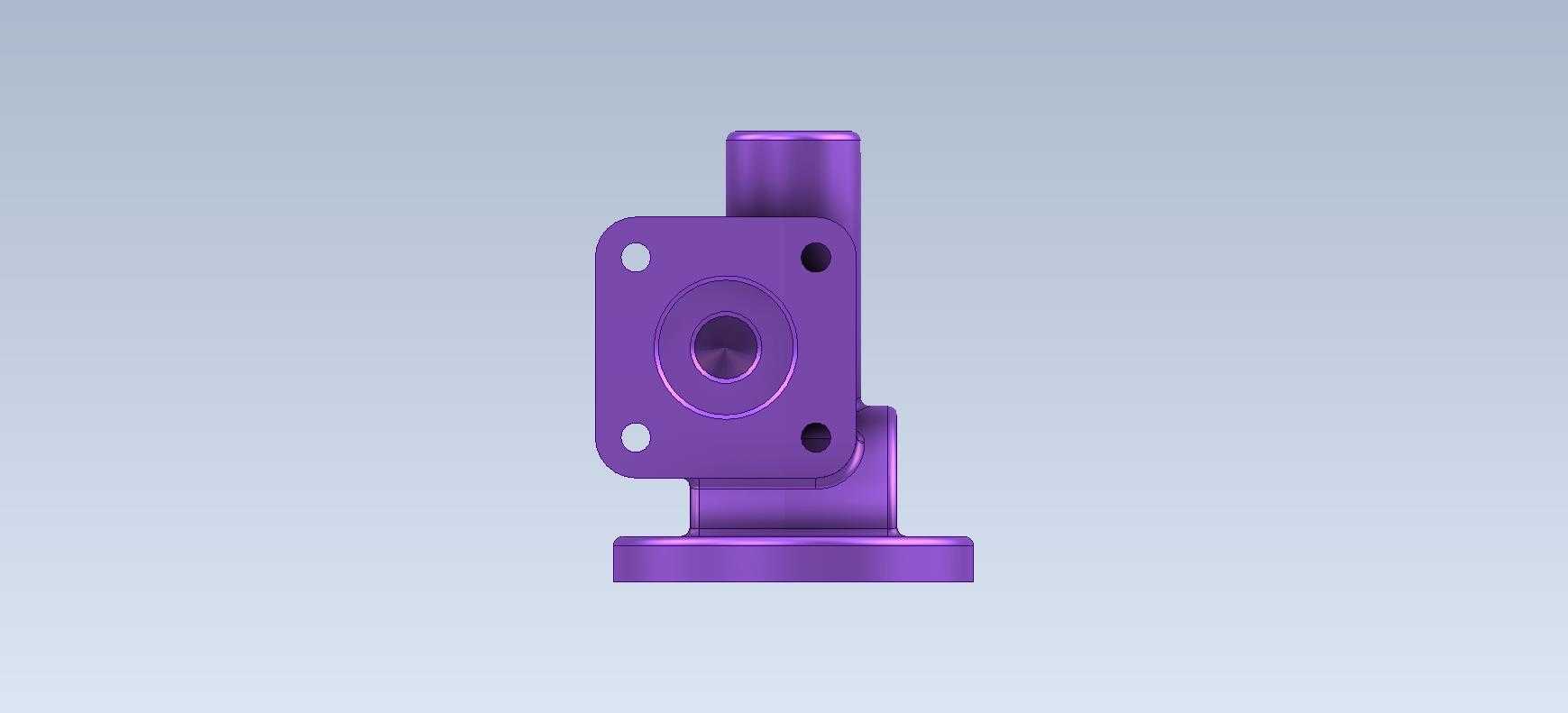 3D CAD基本练习/阀盖/TapaVálvula/Autodesk Inventor Pro