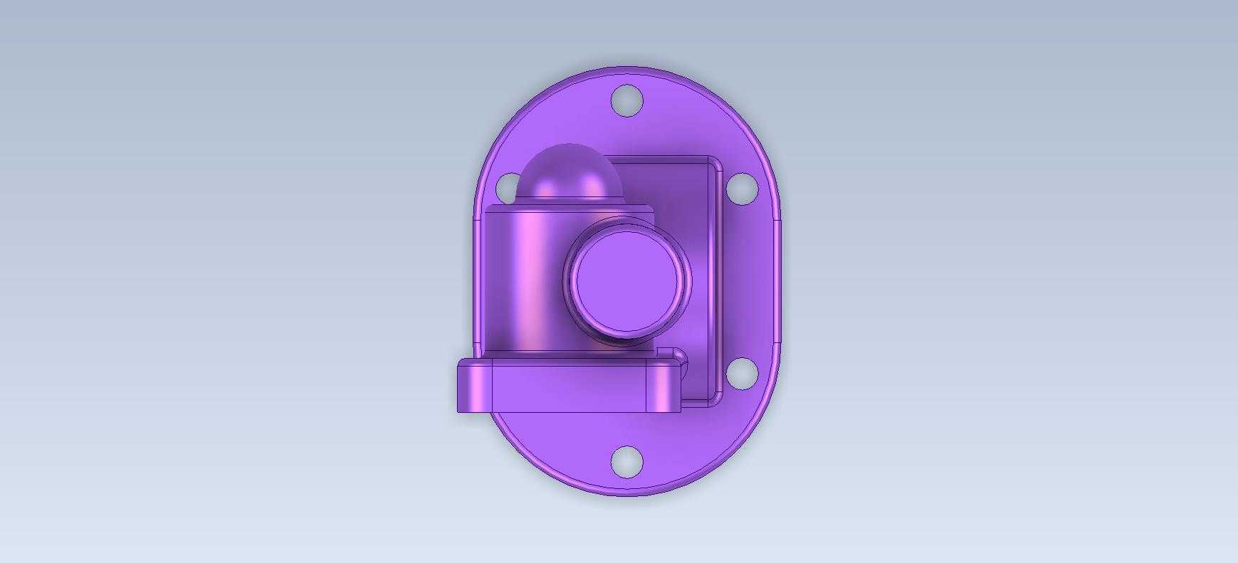 3D CAD基本练习/阀盖/TapaVálvula/Autodesk Inventor Pro