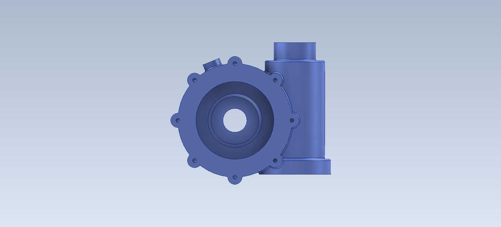 3D CAD基本锻炼/蠕虫齿轮壳/Caja de Engranajes Helicoidales/Autodesk Inventor Pro