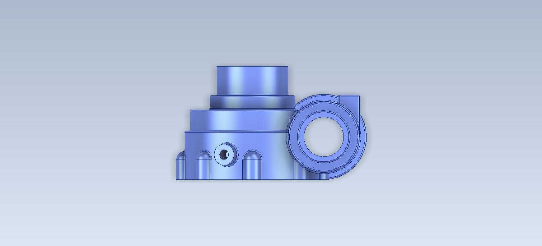 3D CAD基本锻炼/蠕虫齿轮壳/Caja de Engranajes Helicoidales/Autodesk Inventor Pro