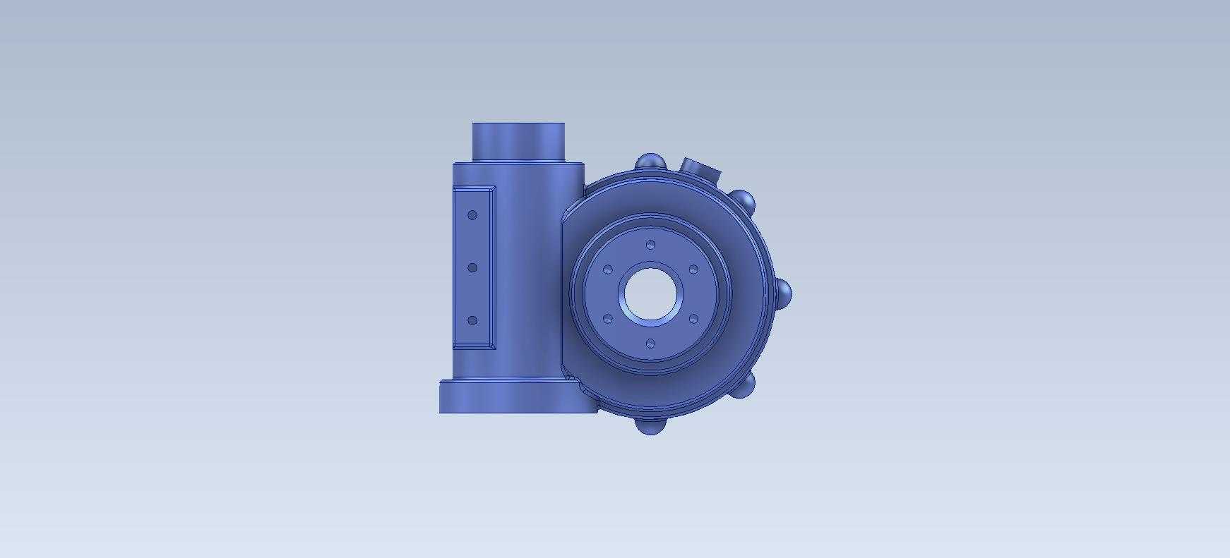 3D CAD基本锻炼/蠕虫齿轮壳/Caja de Engranajes Helicoidales/Autodesk Inventor Pro