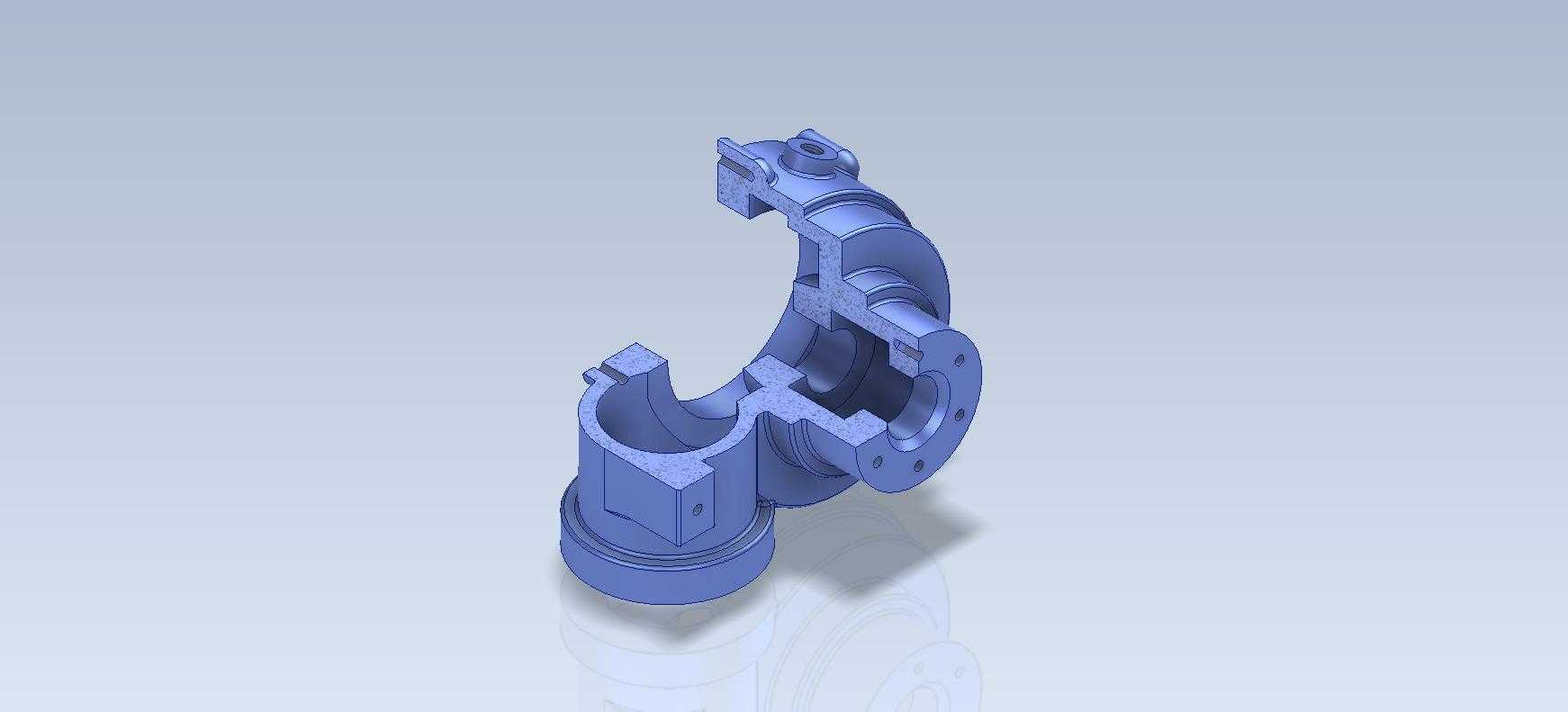 3D CAD基本锻炼/蠕虫齿轮壳/Caja de Engranajes Helicoidales/Autodesk Inventor Pro