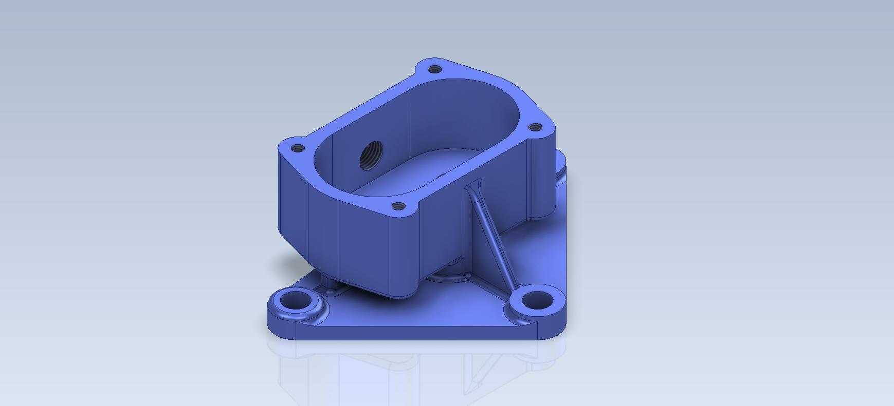 3D CAD基本锻炼/油泵主体/Cuerpo de Bomba de Aceite/Autodesk Inventor Pro