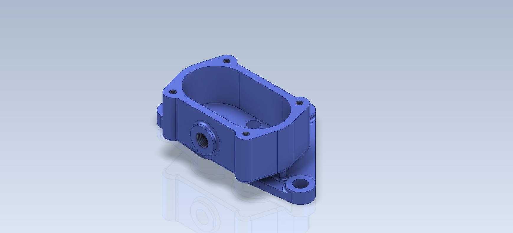 3D CAD基本锻炼/油泵主体/Cuerpo de Bomba de Aceite/Autodesk Inventor Pro