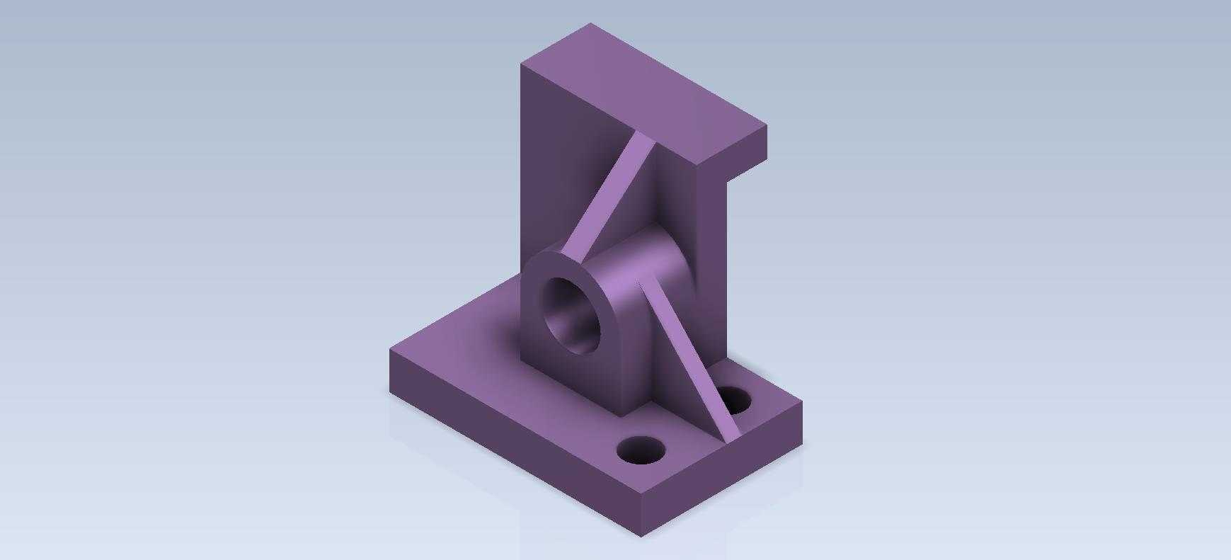 3D CAD 基础练习/Autodesk Inventor Pro