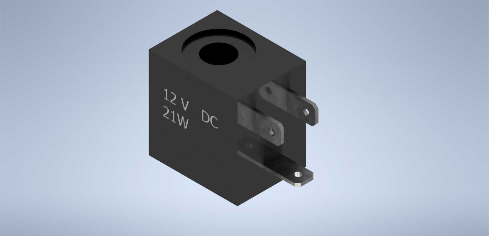 Bobina Válvula 电磁阀四联 12V 21w