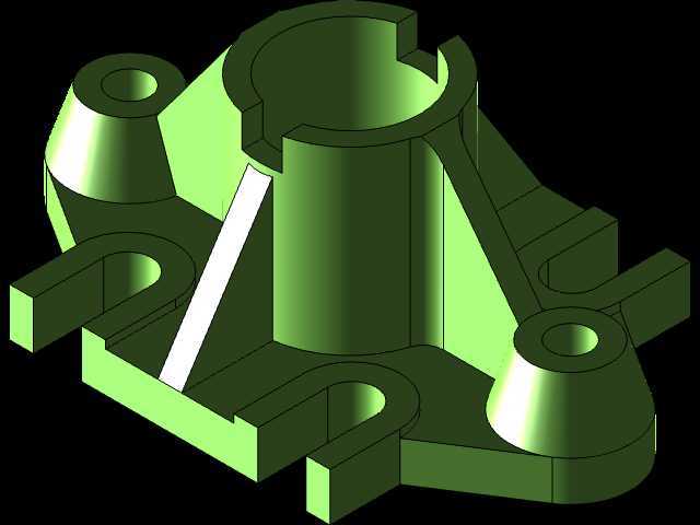 3D CAD基本练习/支持/Soporte/Autodesk Inventor Pro