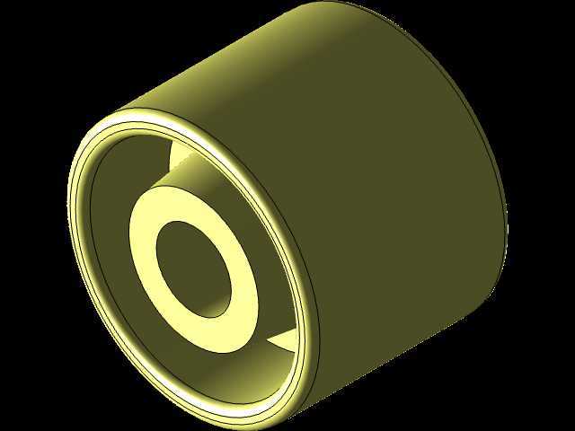 3D CAD基本练习/滑轮滚子/Polea/Autodesk Inventor Pro